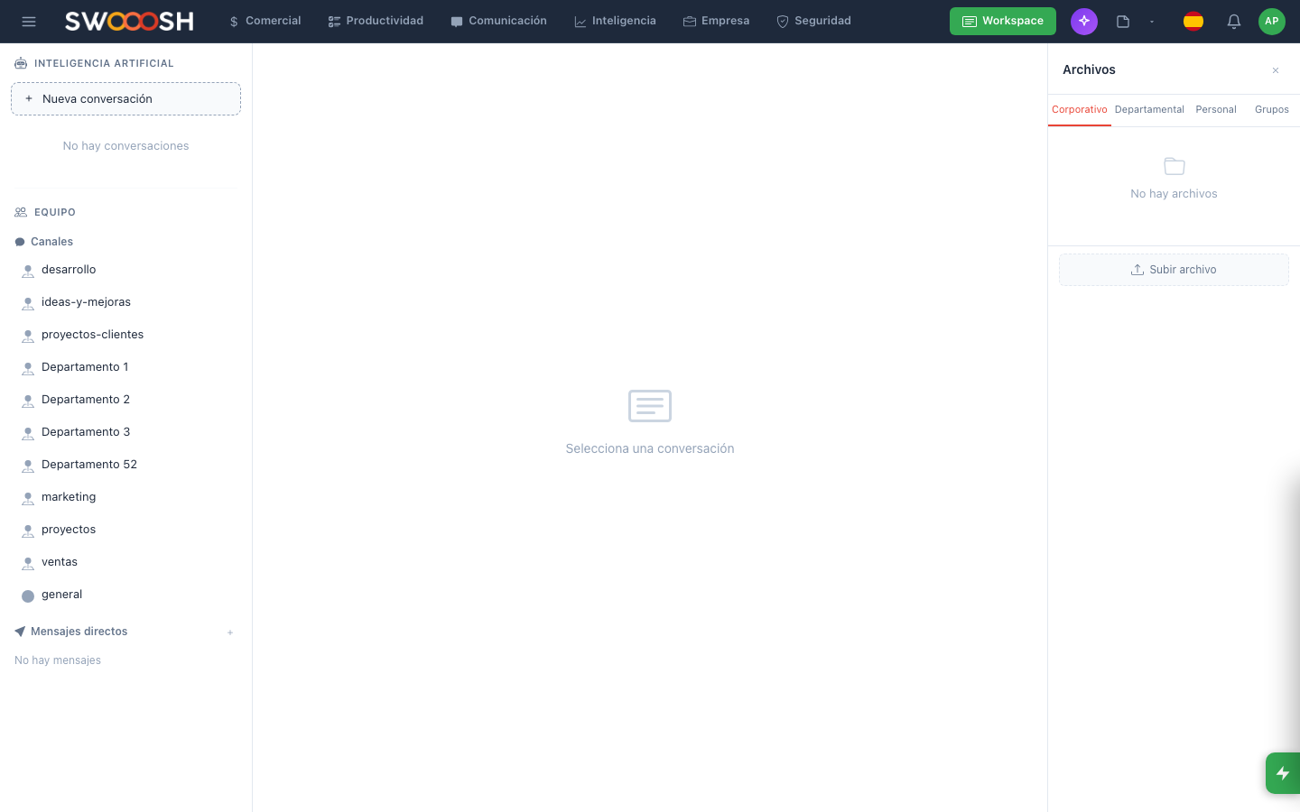 Workspace IA de Pilot como base para soluciones empresariales